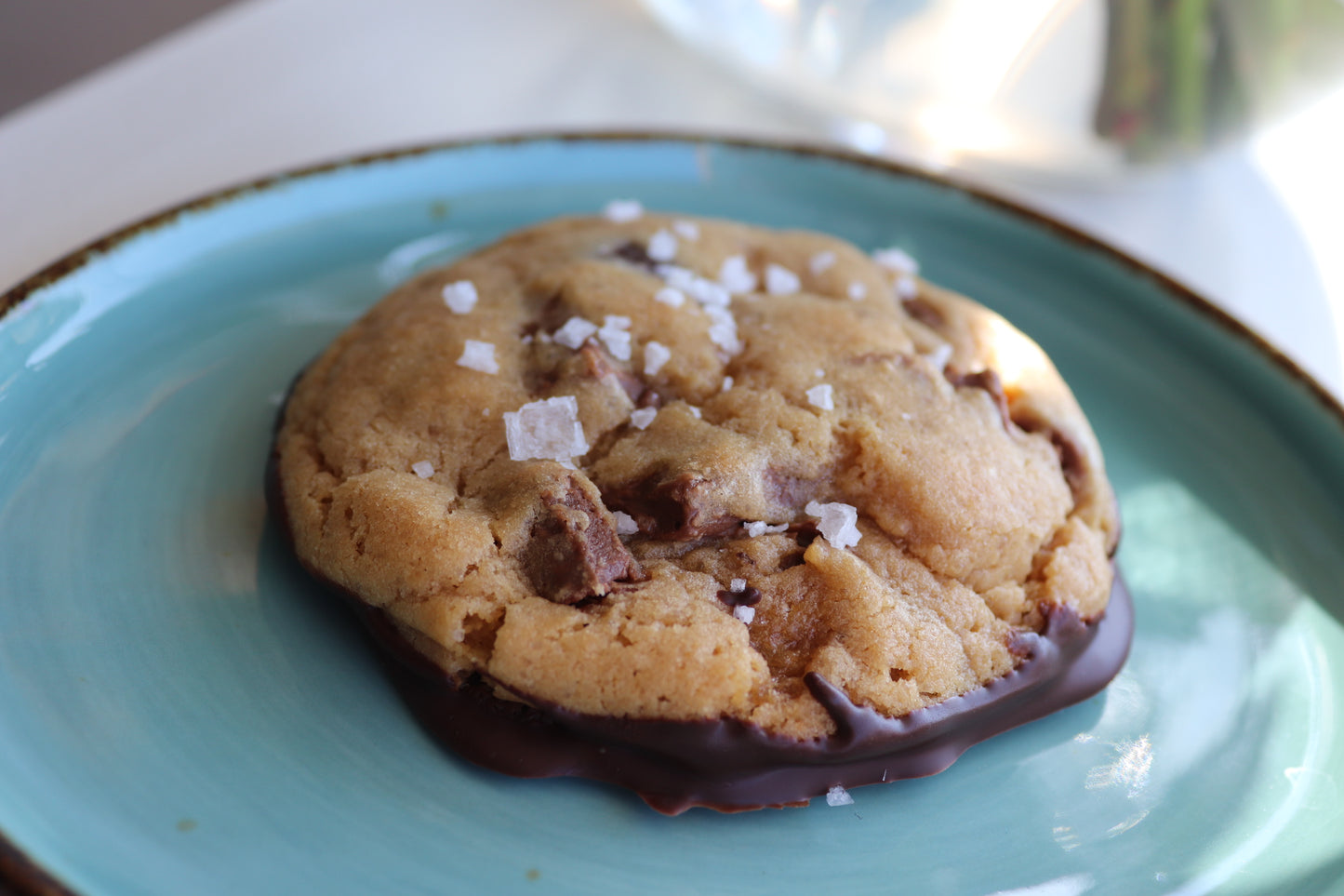 Chocolate dipped sea salt