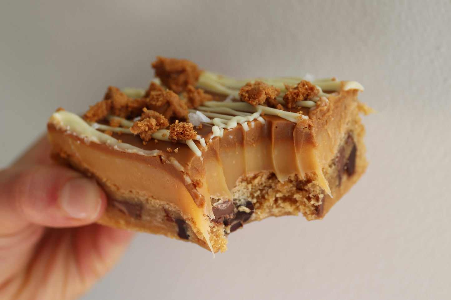 Biscoff cookie slab