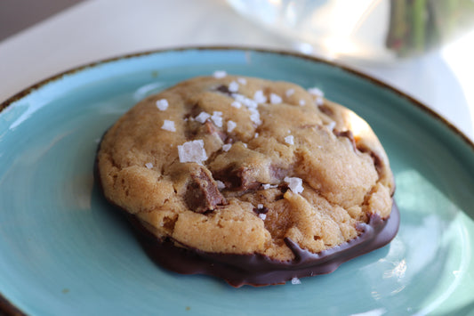 Chocolate dipped sea salt