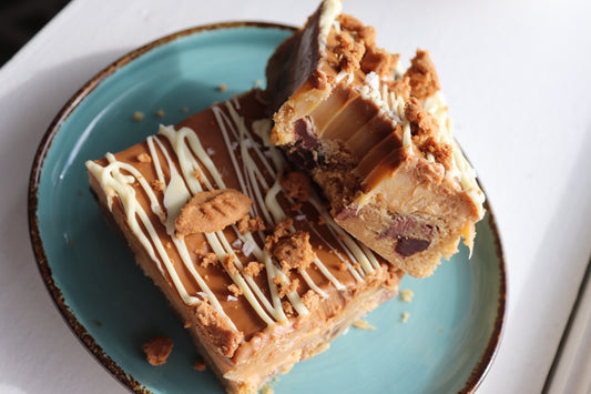 Biscoff cookie slab