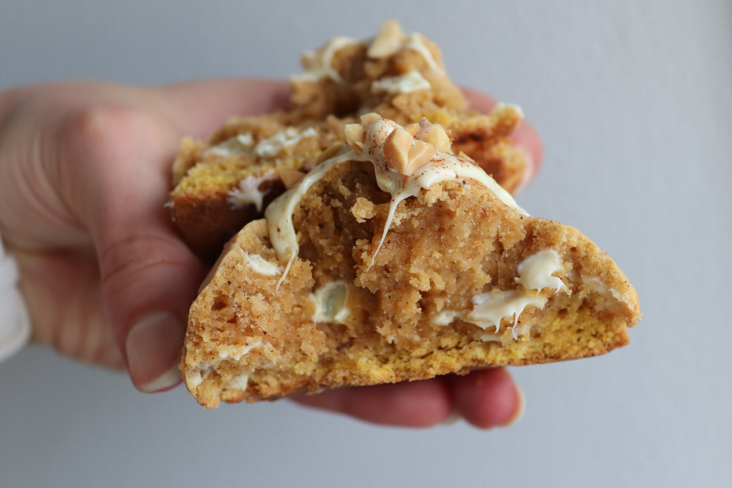 Glutenfri pumpkin spice white chocolate